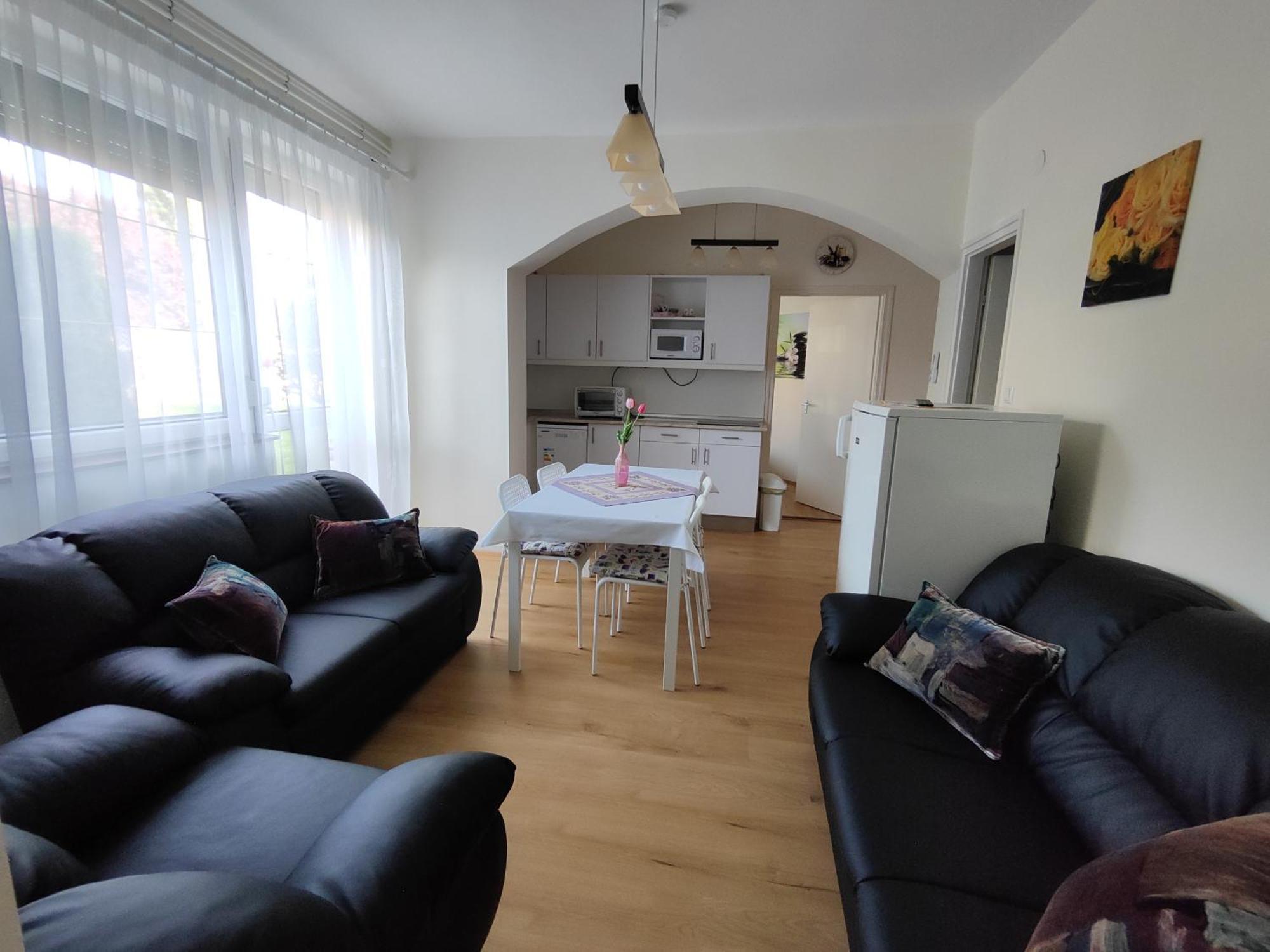 Havasi Vendeghaz Apartment Gyenesdias Bagian luar foto