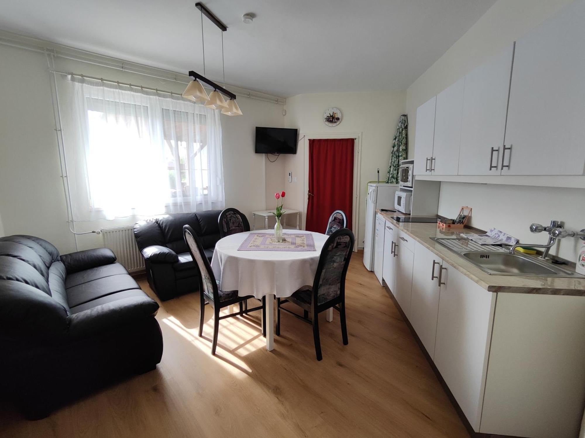 Havasi Vendeghaz Apartment Gyenesdias Bagian luar foto